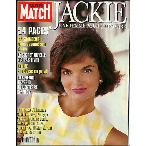 Paris Match Other - PARIS MATCH 2349 Jackie Kennedy Onassis Rizzo Lenine
